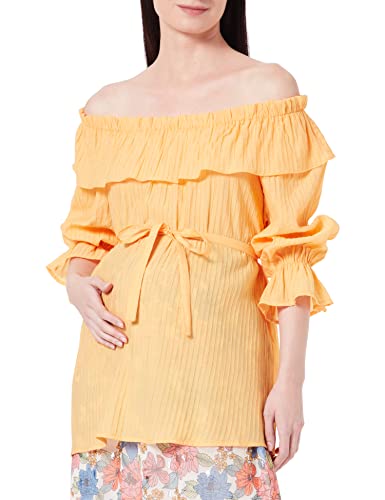 mamalicious-damen-stillbluse-mlpilar-bequeme-umstandsbluse-mit-r-schen-detail image 8