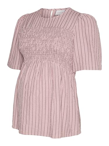 mamalicious-umstandsbluse-normal-geschnitten-rundhals-halbarm-volumin-ser-armsch image 6