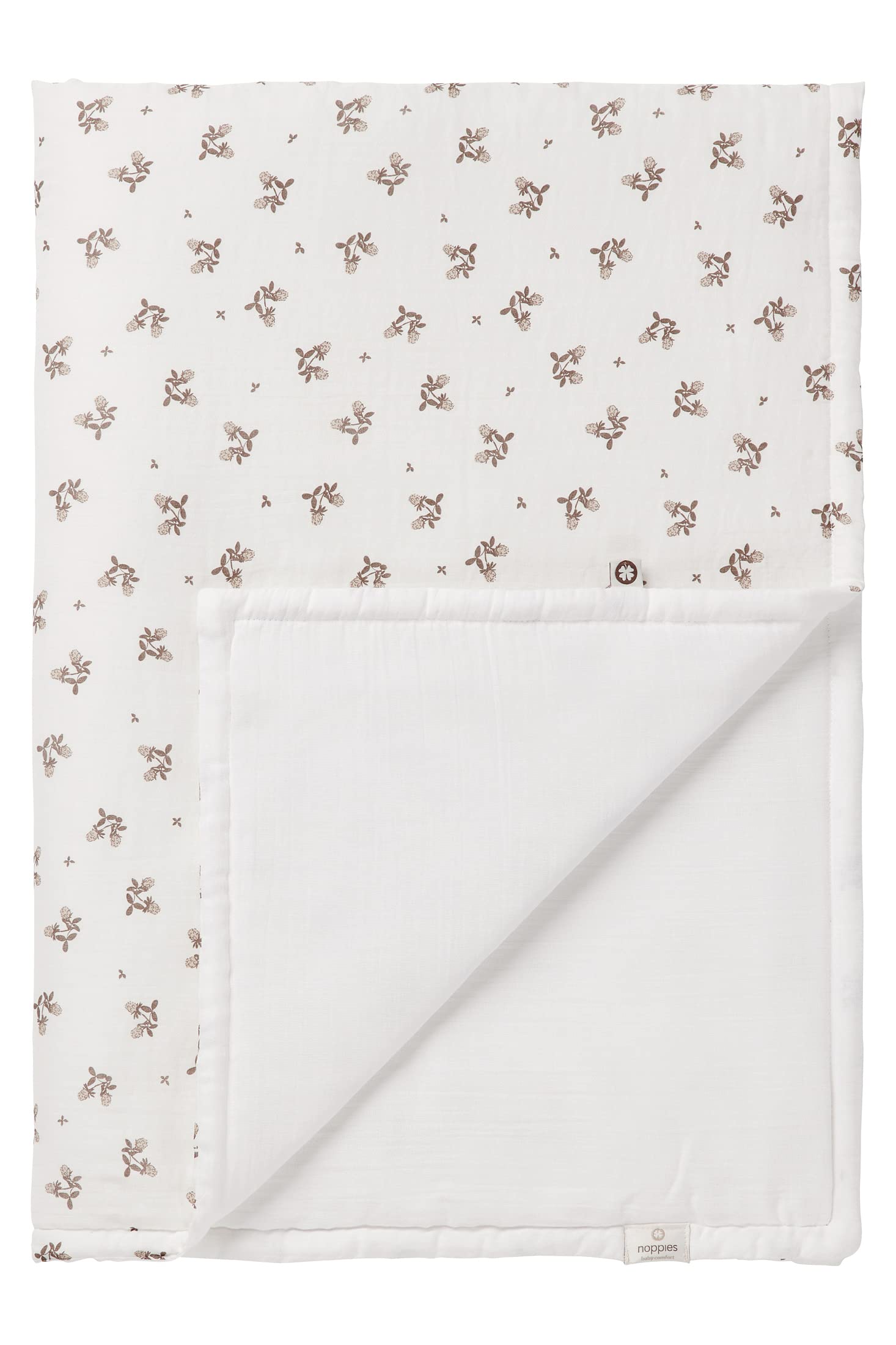 noppies-unisex-wendbare-wiegen-bettdecke-blooming-clover-aus-musselin-tog-3-0-bi image 1