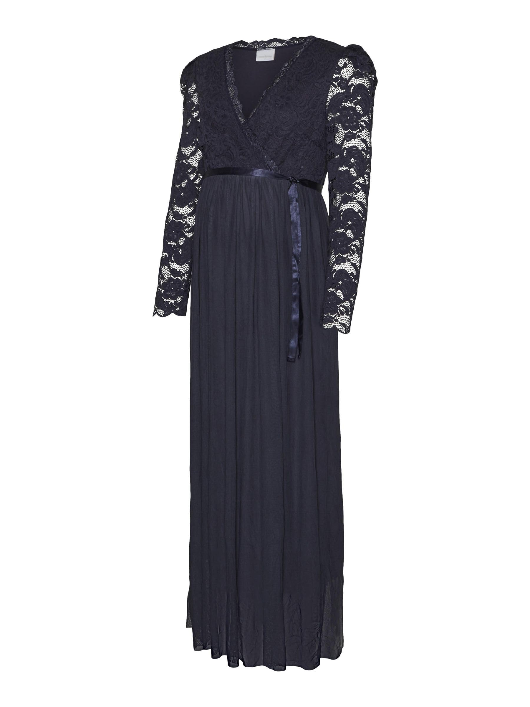 mamalicious-mlmacy-damen-umstands-und-stillmaxikleid-mit-spitze image 1
