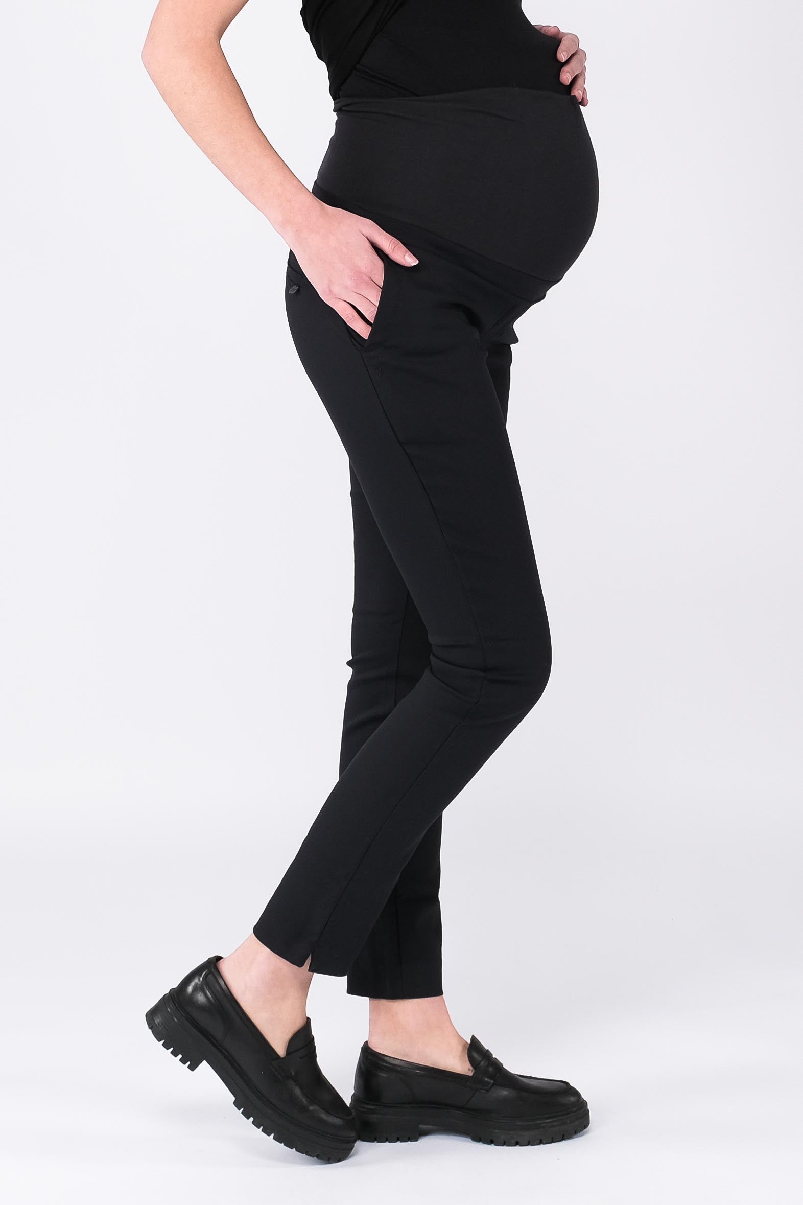 love2wait-pants-business-umstands-jeans-mit-angezetem-bauchst-ck-in-navy image 2