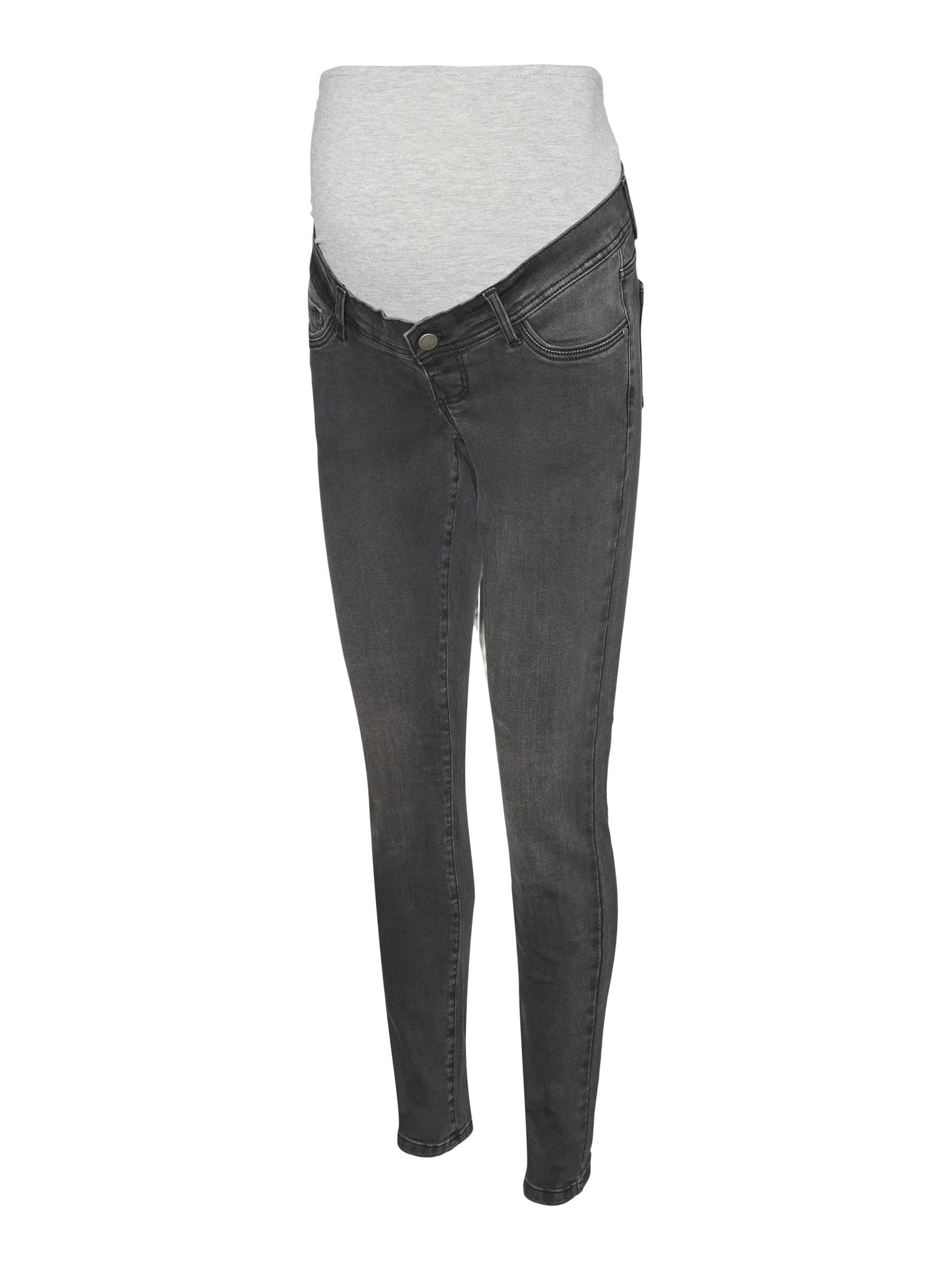 mamalicious-mlmila-slim-dg-jeans-noos-slim-fit-umstandsjeans-in-dunkelgrau image 4