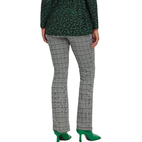 mamalicious-noelli-damen-leggings-schwarz-grau-hoher-bund-elastischer-bund-bedru image 6