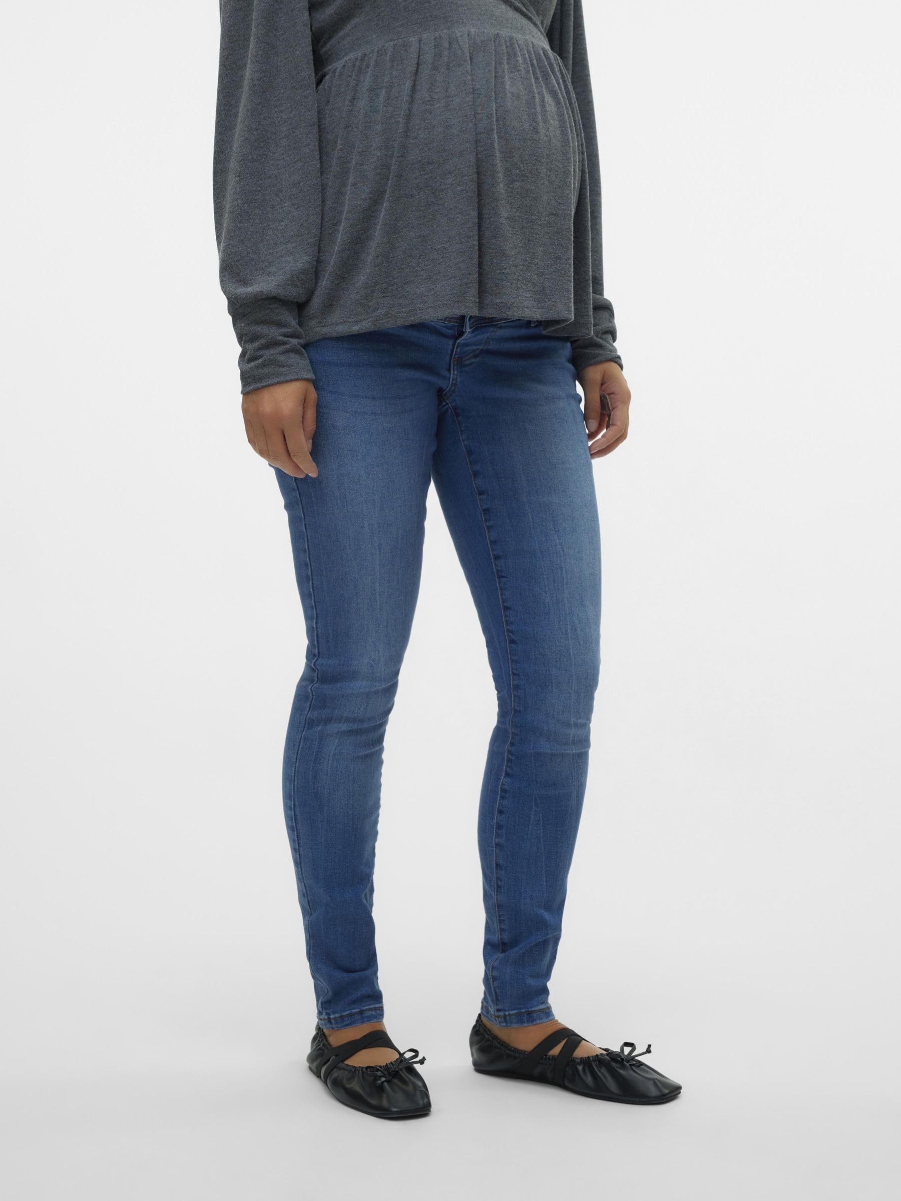 mamalicious-umstandsjeans-mlmila-slim-medium-blue-nachhaltig-stylisch image 7