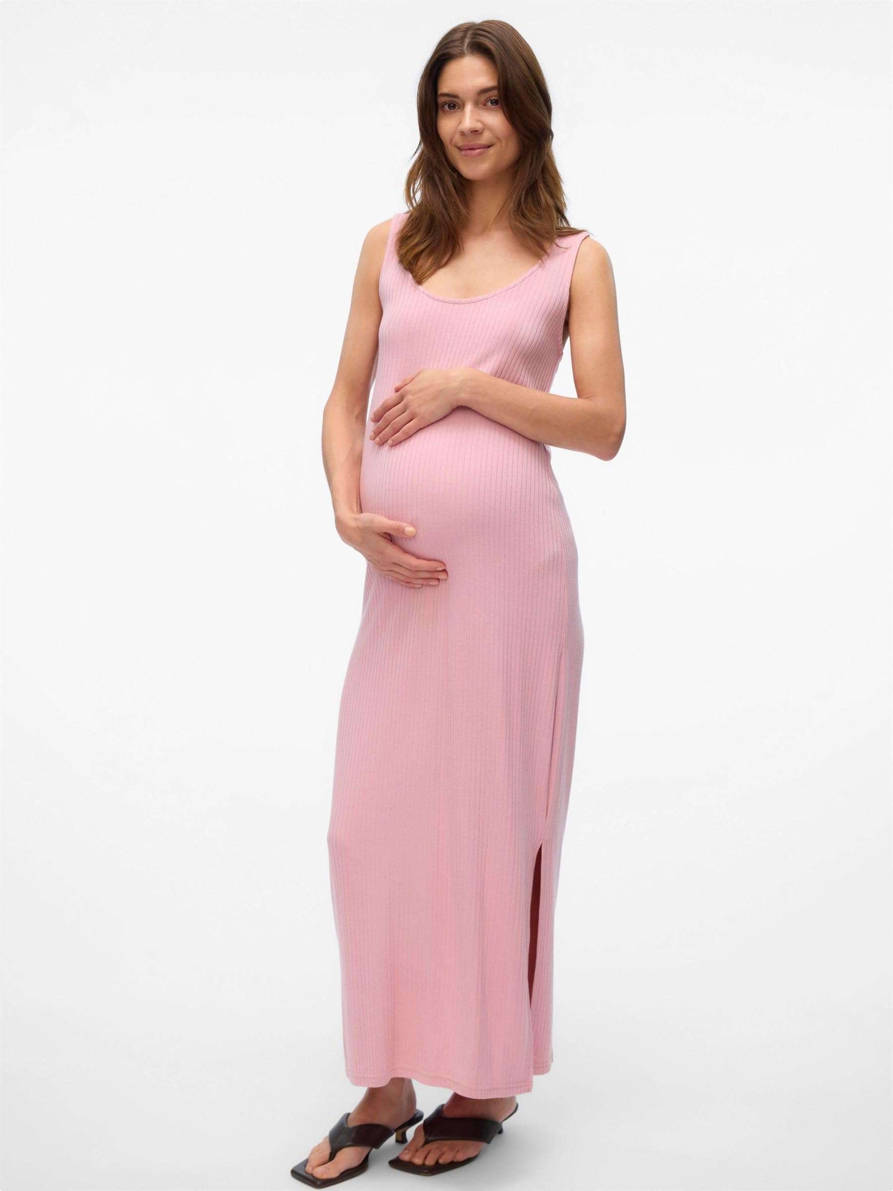 mamalicious-mltrinity-umstandskleid-rmelloses-kn-chellanges-kleid-mit-u-ausschni image 2
