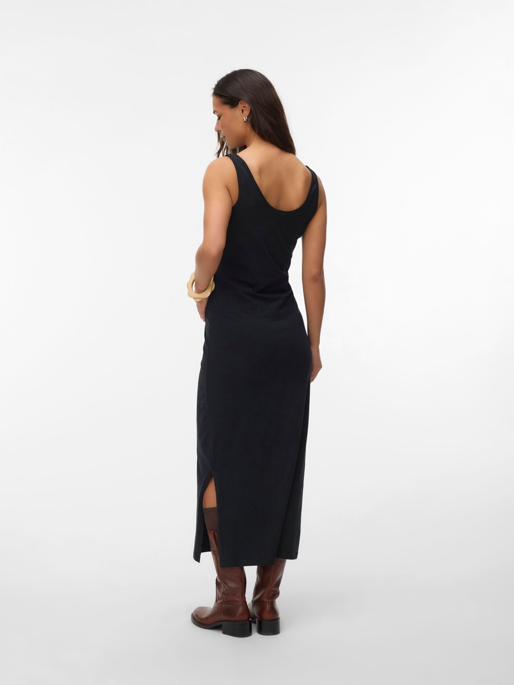mamalicious-mlmia-umstandskleid-rmelloses-maxi-stillkleid-mit-hohem-schlitz image 4