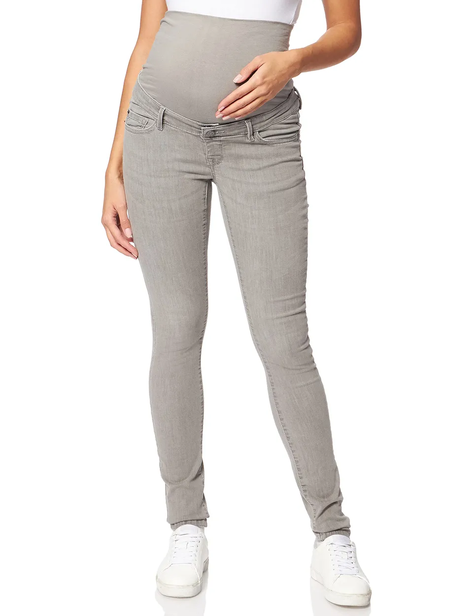 noppies-umstandsjeans-skinny-avi-aged-grey-otb-skinny-fit-graue-used-optik image 1