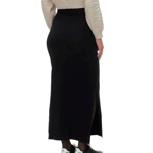 mamalicious-rock-lellis-schwarz-hohe-taille-mit-schlitz-95-polyester-5-elastan image 5