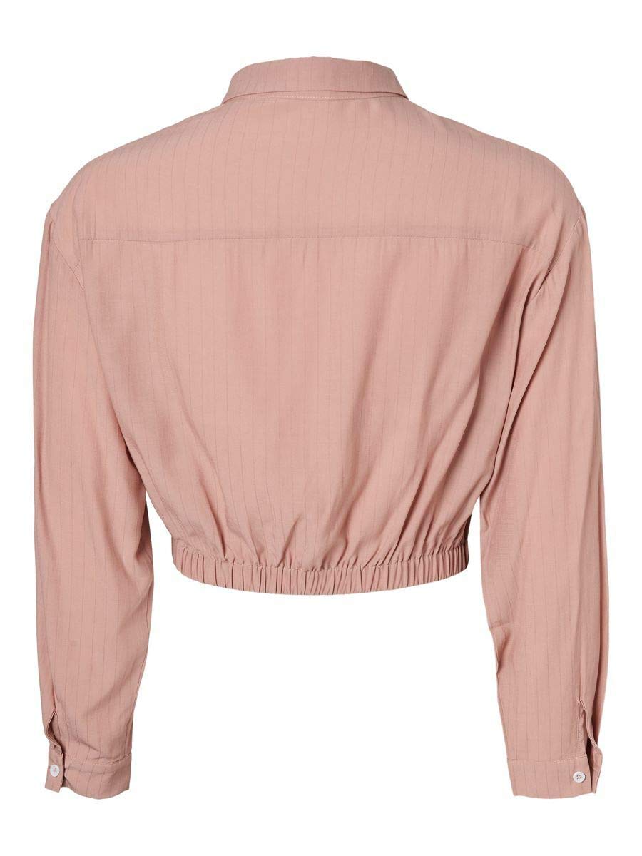 mamalicious-mlxenia-l-s-woven-short-top-bluse image 2