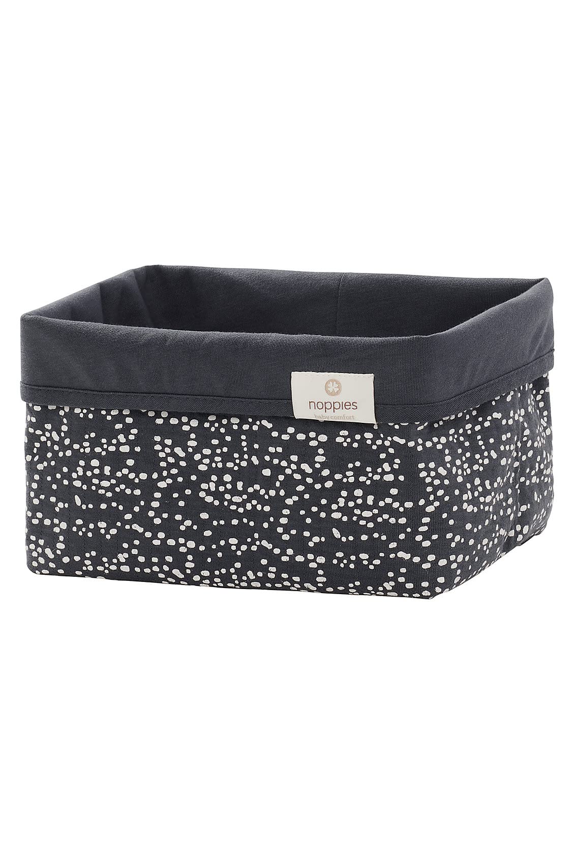 noppies-unisex-aufbewahrungskorb-fancy-dot-s-bio-baumwolle-polka-dot-druck-mit-t image 1