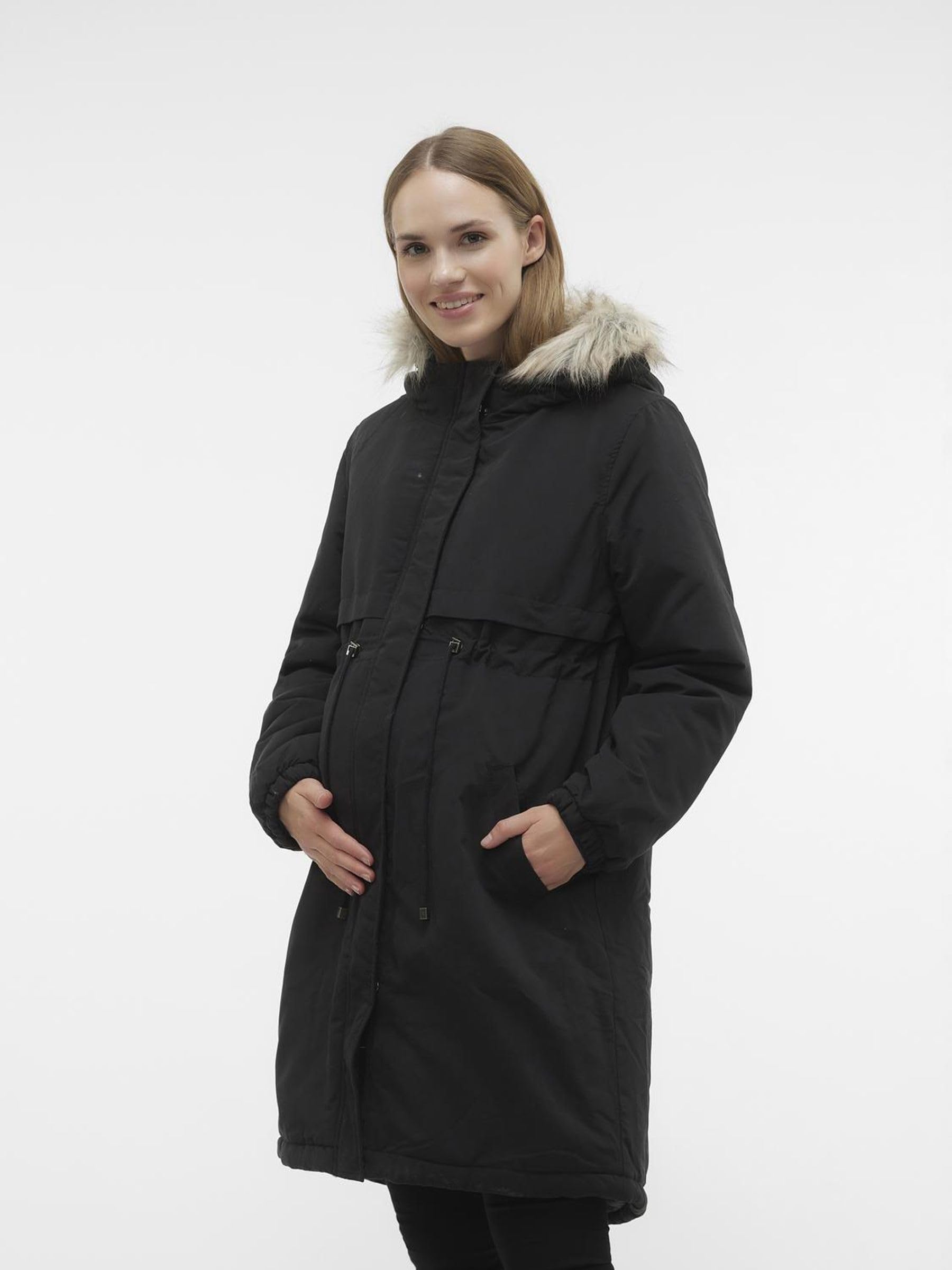 mamalicious-umstands-parka-mlamy-2-in-1-wintermantel-mit-abnehmbarem-kunstfellkr image 2