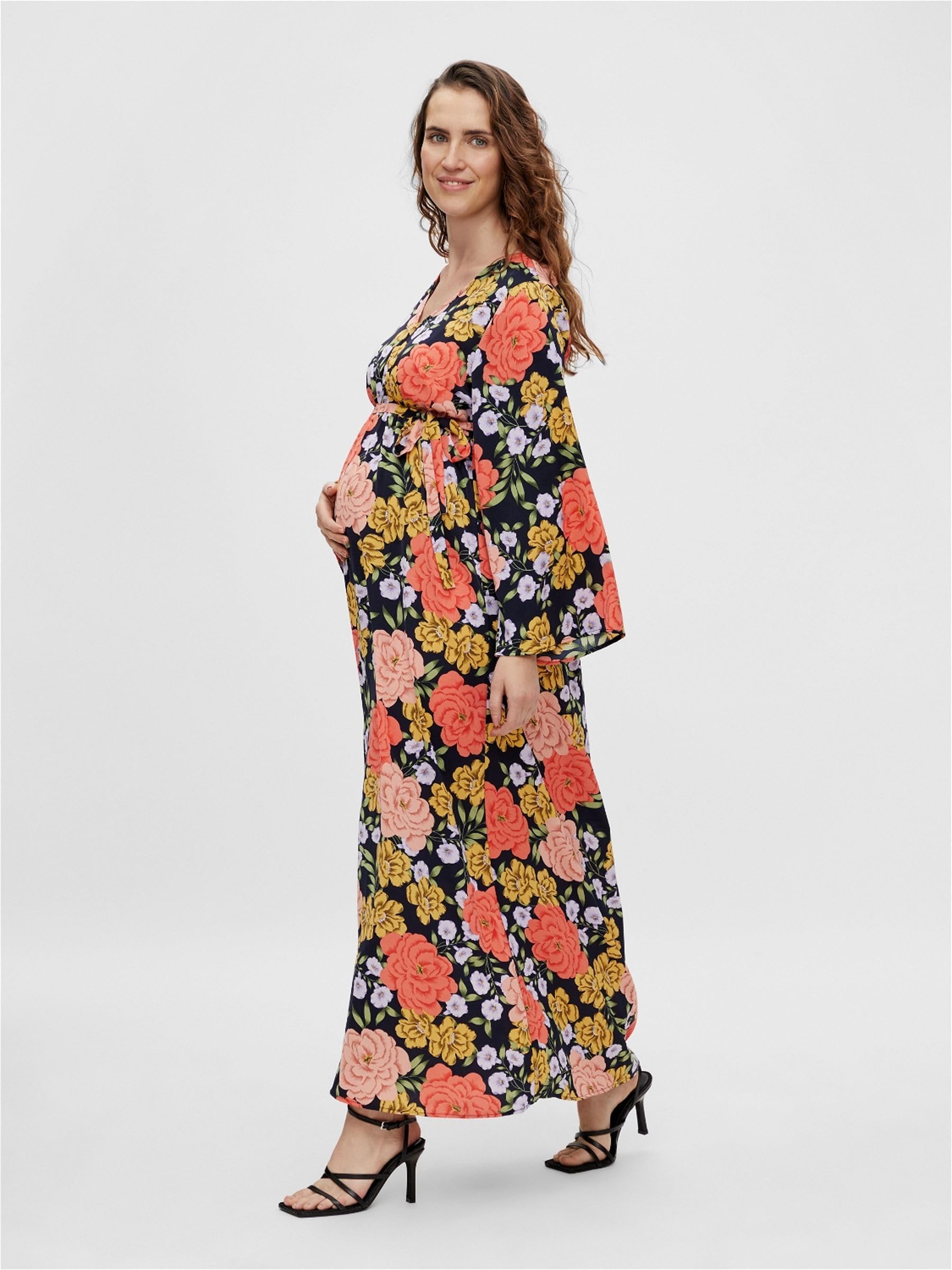 mamalicious-mama-licious-damen-umstandskleid-mlanta-langes-stillkleid image 2