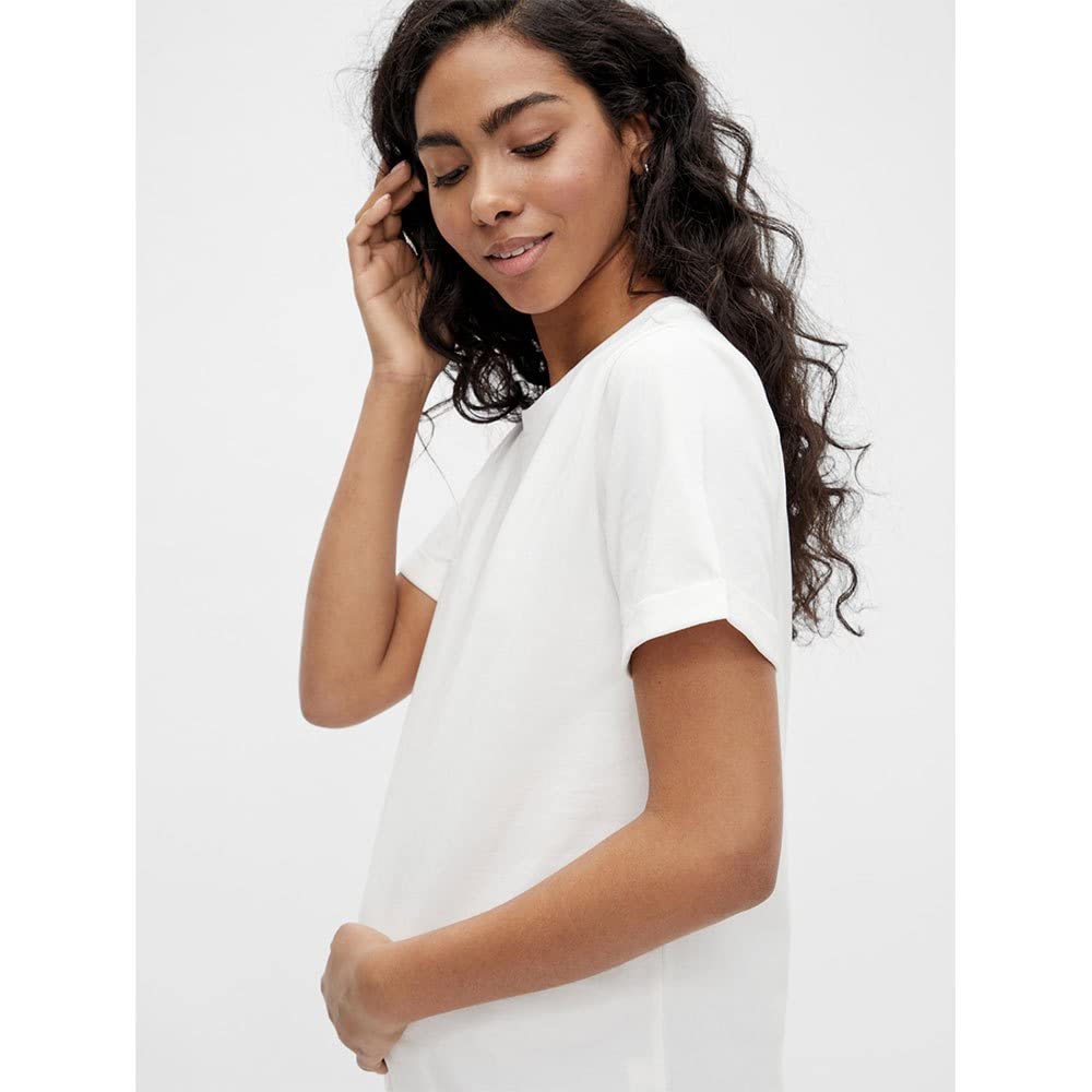 mamalicious-mleva-s-s-jersey-top-a-noos-umstands-t-shirt-mit-rundhals-und-kurzen image 5