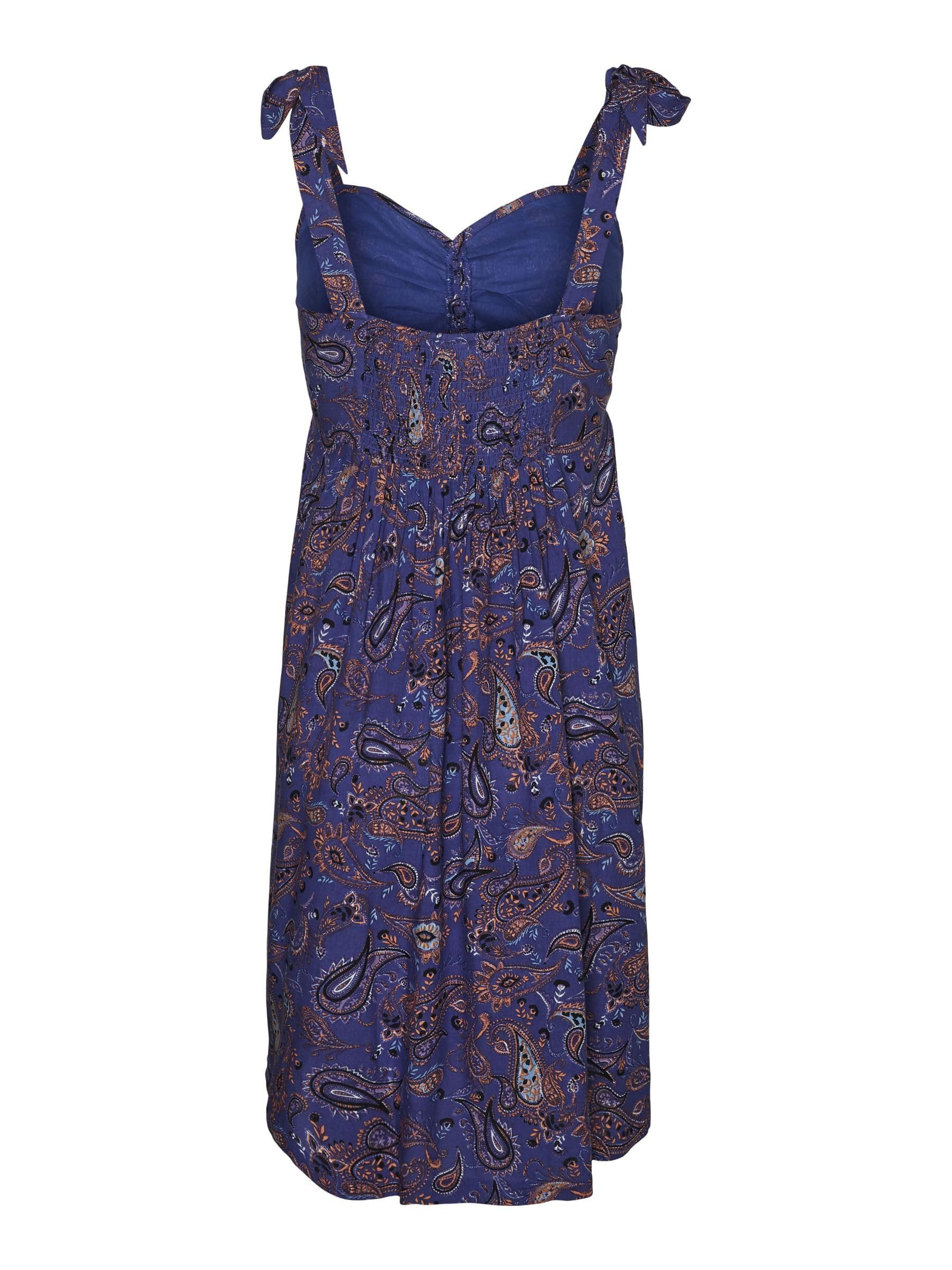 mamalicious-damen-sommerkleid-tuli-umstandskleid-in-blau-mix-gr-e-s-36 image 7