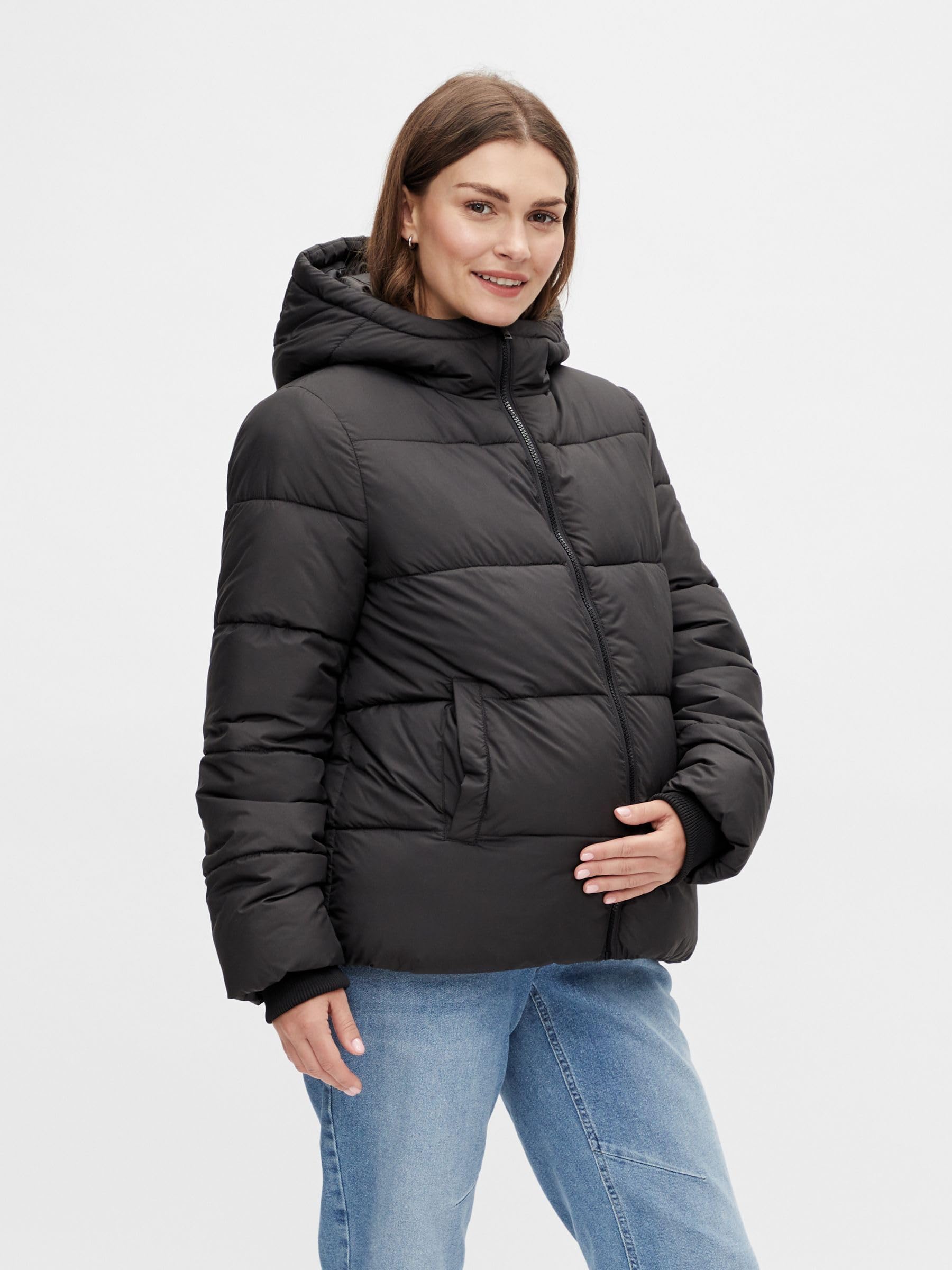 mamalicious-damen-umstands-jacke-mlamy-mit-kapuze image 2