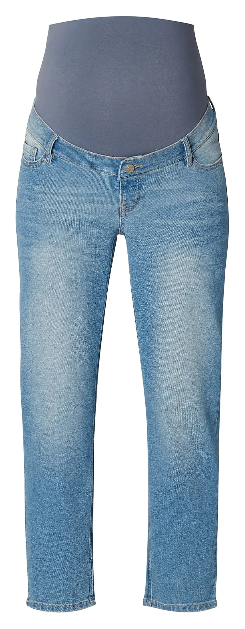 noppies-damen-azua-mom-fit-otb-jeans-umstandsjeans-mit-verstellbarem-bund-und-ba image 1
