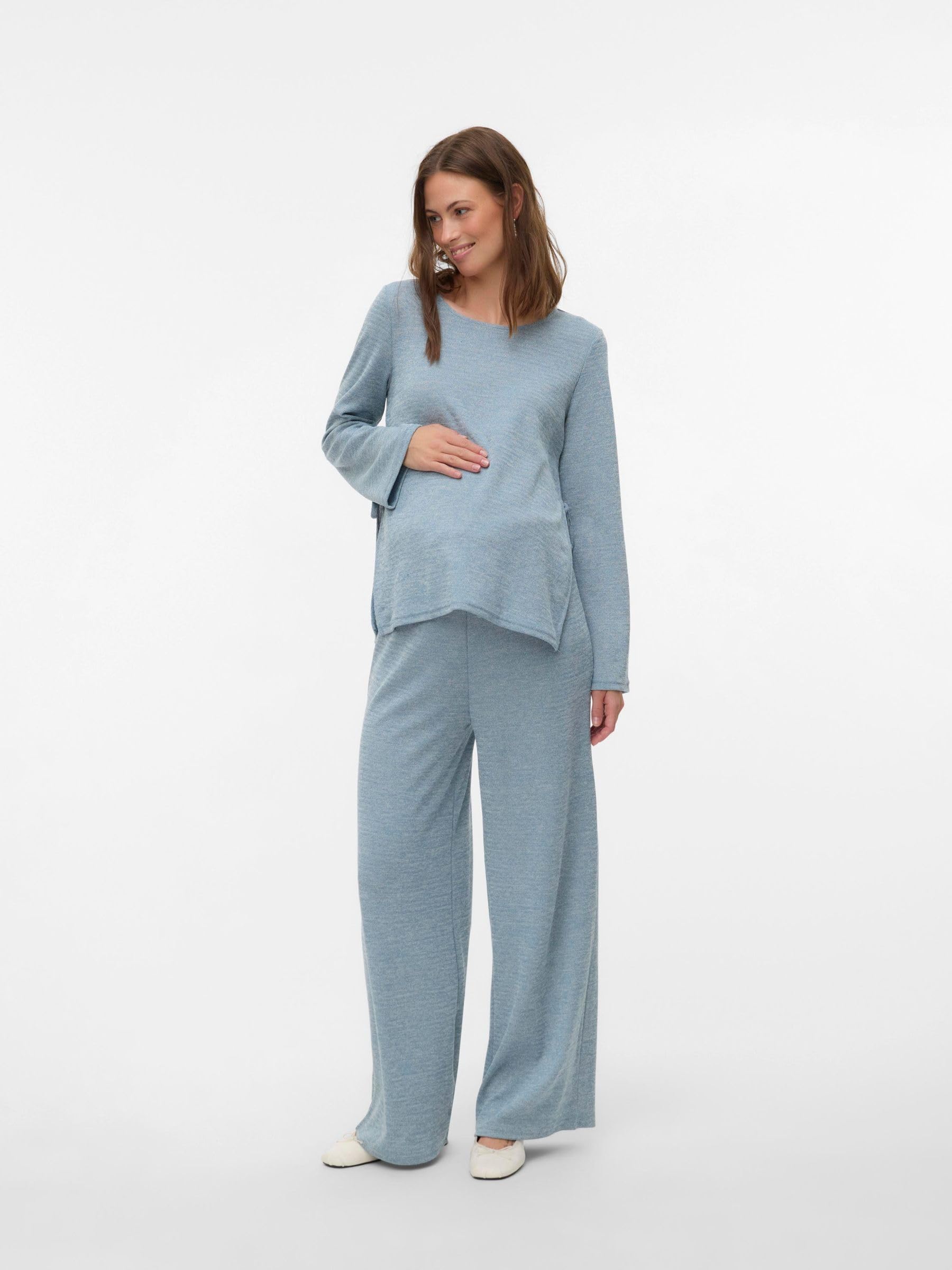 mamalicious-umstandshose-mit-bauchband-normale-passform-bequem-und-unterst-tzend image 3
