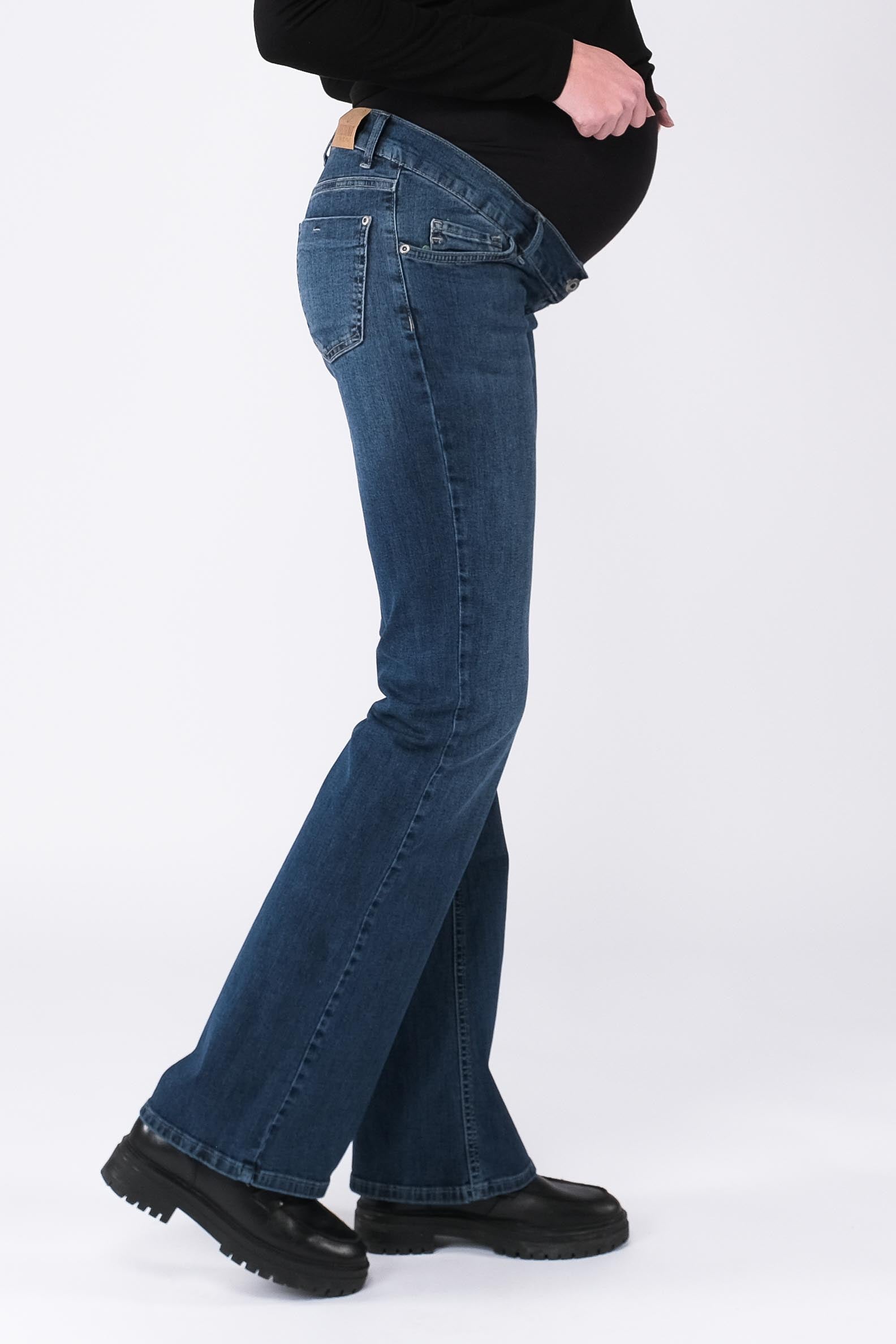 love2wait-judy-flared-fit-stone-wash-umstandsjeans image 3