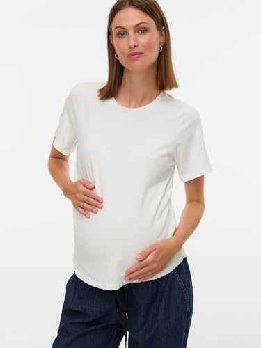 mamalicious-umstandsbluse-mit-rundhals-und-kurzarm-normal-geschnitten-schwarz image 7