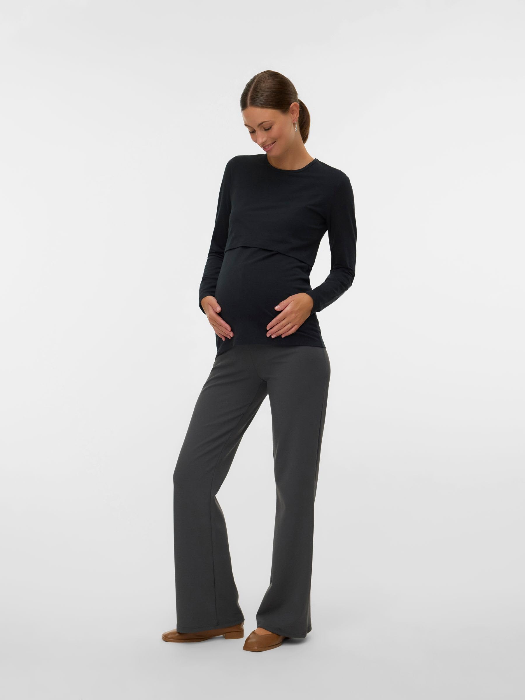mamalicious-mlpilar-still-top-mit-rundhals-und-langarm-enger-schnitt image 4