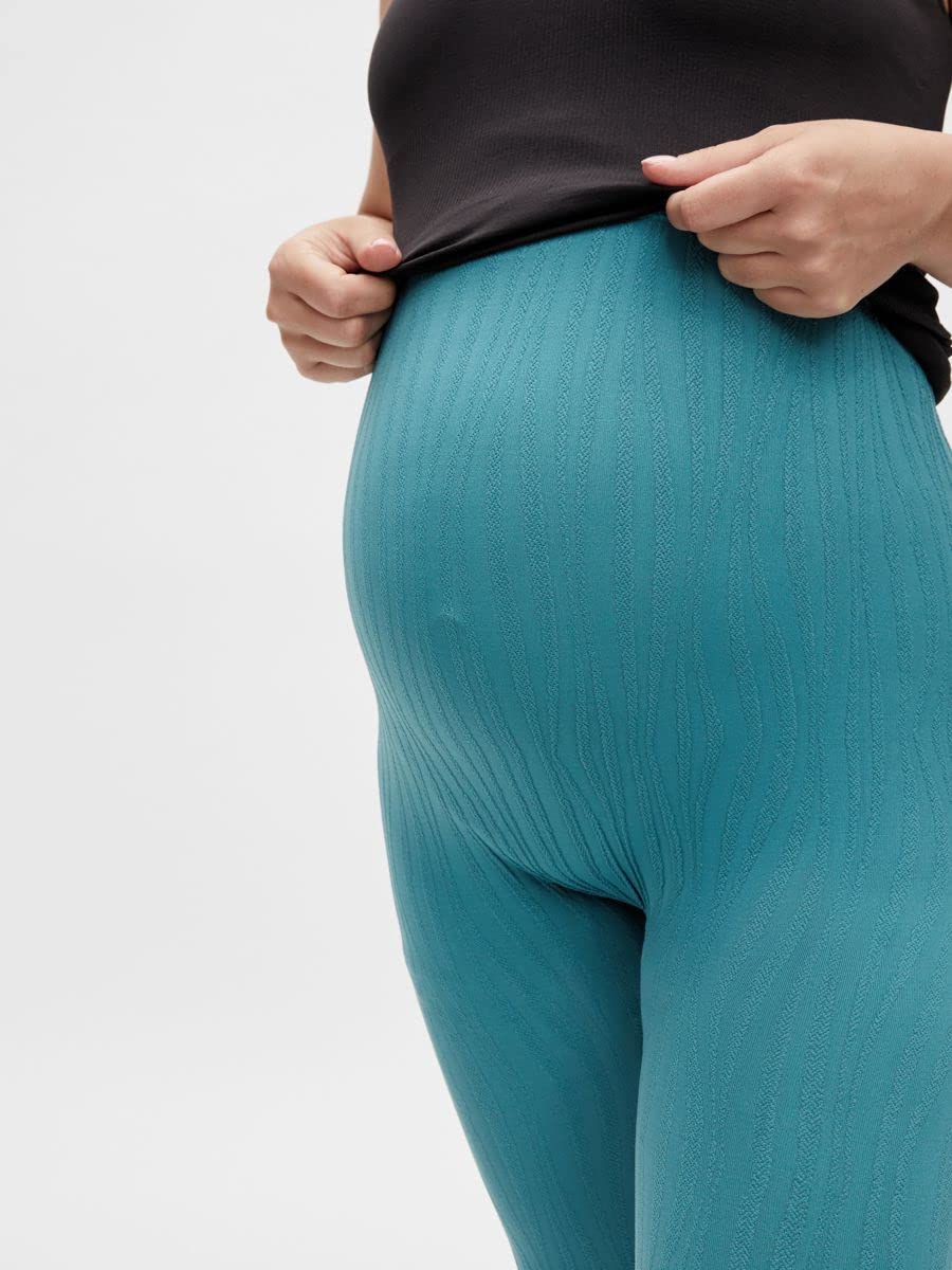 mamalicious-umstands-leggings-petrol-gr-e-m-l-during-after-and-beyond image 6