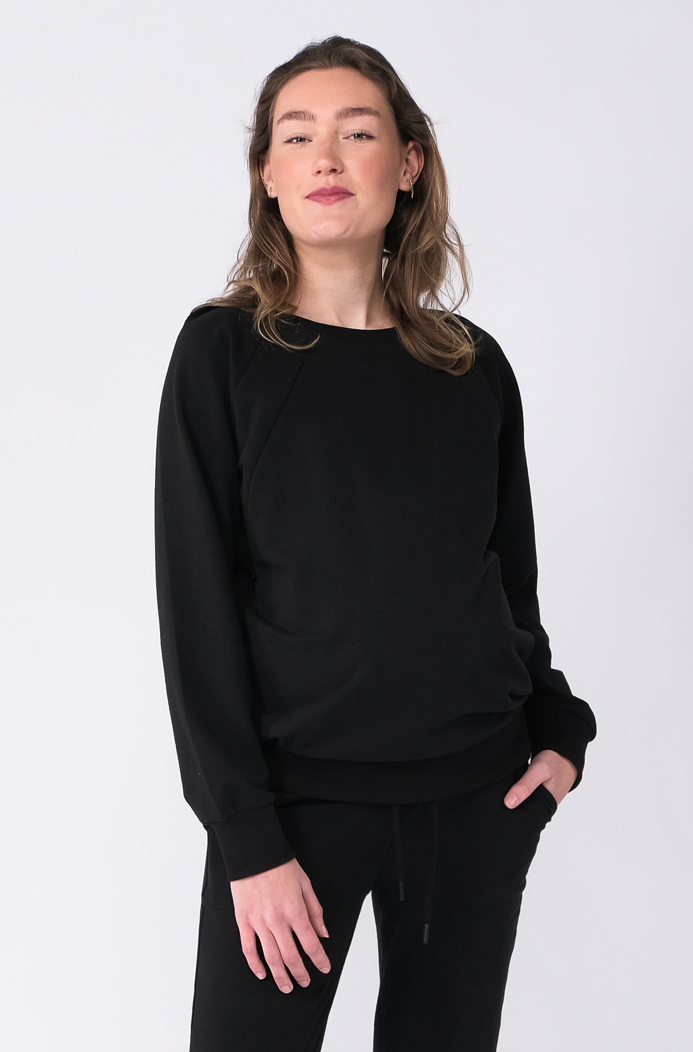 love2wait-sweater-nursing-black image 2