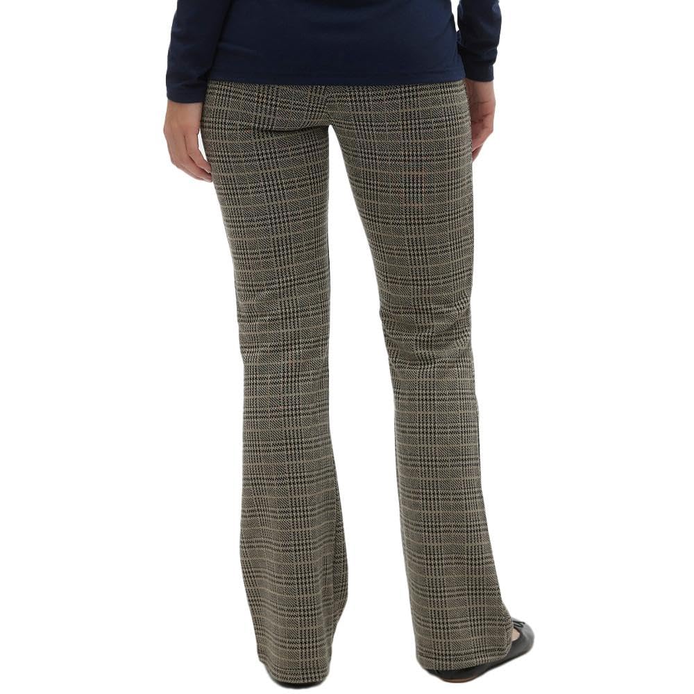 mamalicious-nabi-damenhose-grau-kariert-umstandshose-mit-elastischem-bund-und-ka image 2