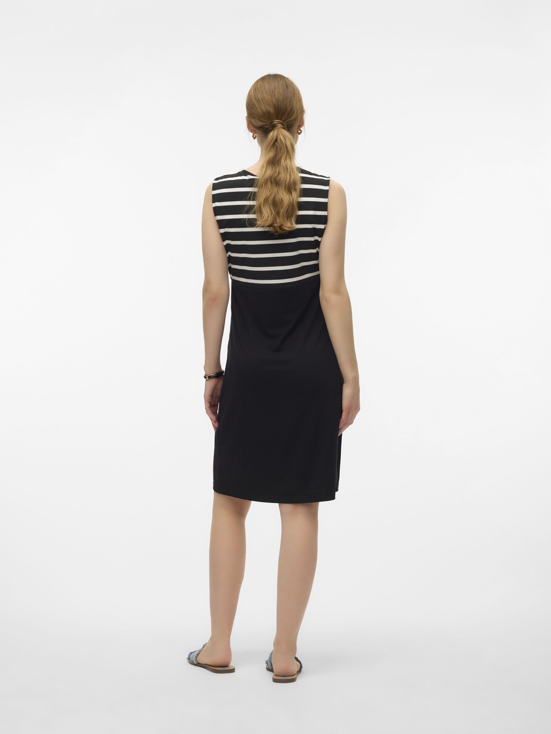 mamalicious-mlalaris-umstandskleid-rmelloses-kleid-mit-rundhalsausschnitt image 3