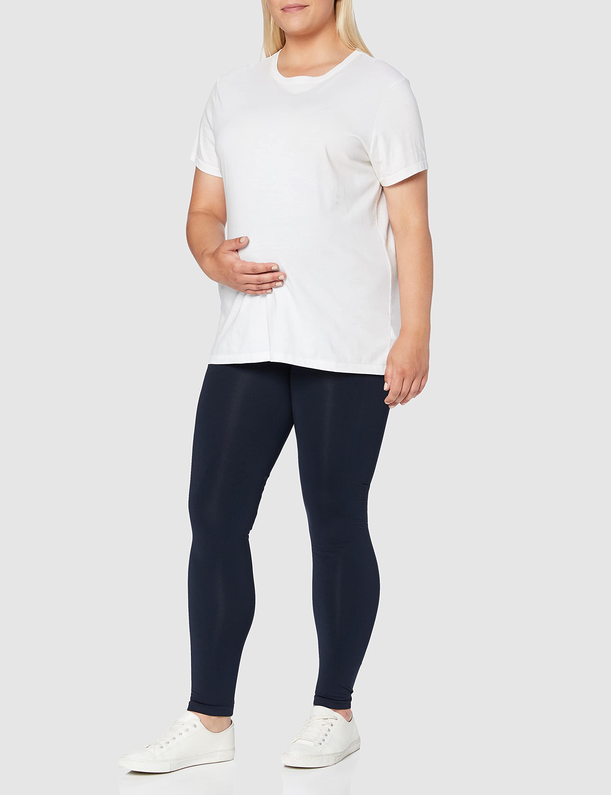 noppies-damen-umstandsleggings-cara-nahtlose-schwangerschafts-leggings-mit-bauch image 2