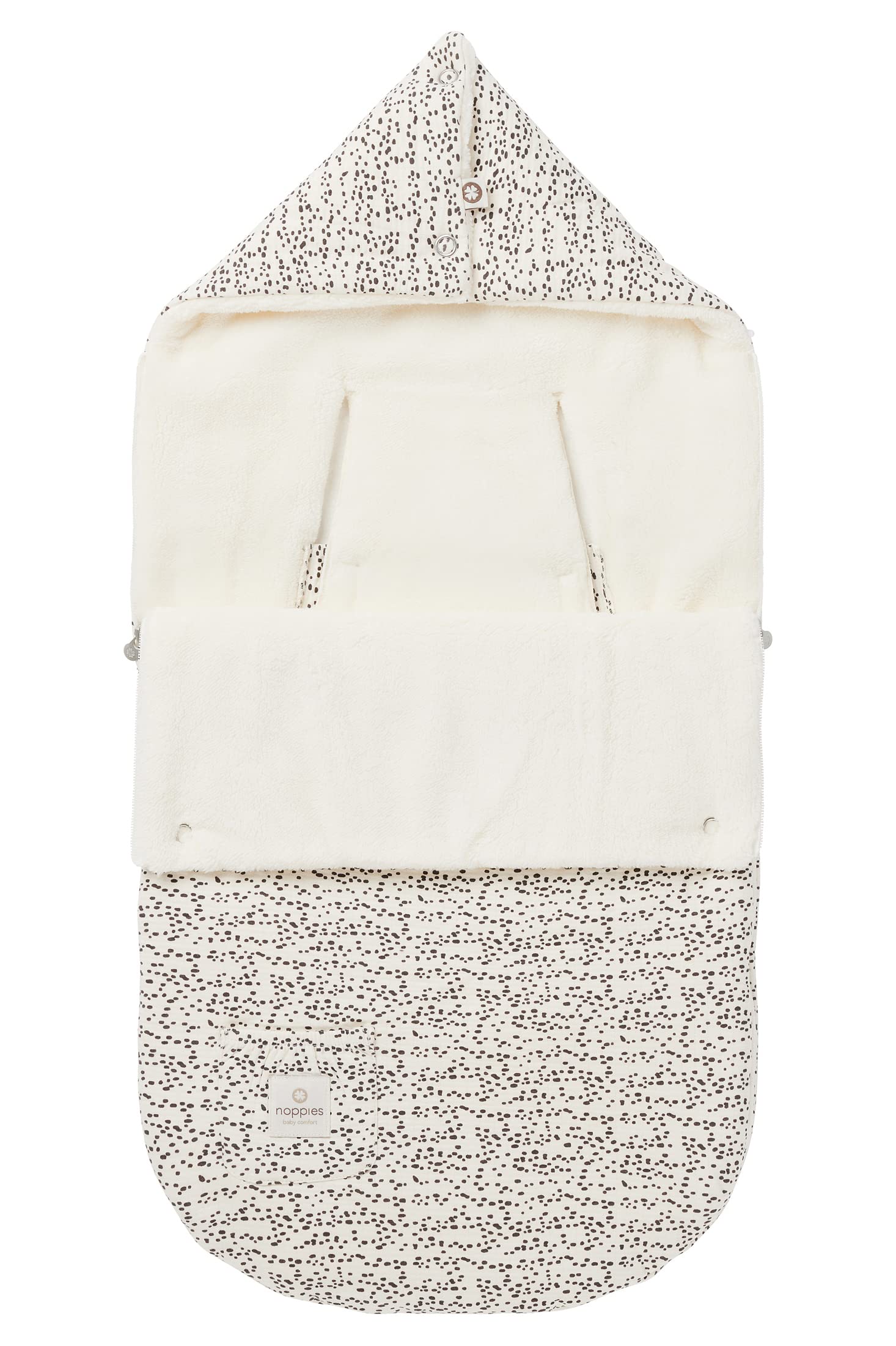 noppies-unisex-autositz-fu-sack-teddy-fancy-dot-aus-jersey-tog-4-5-nachhaltig-3--2 image 1