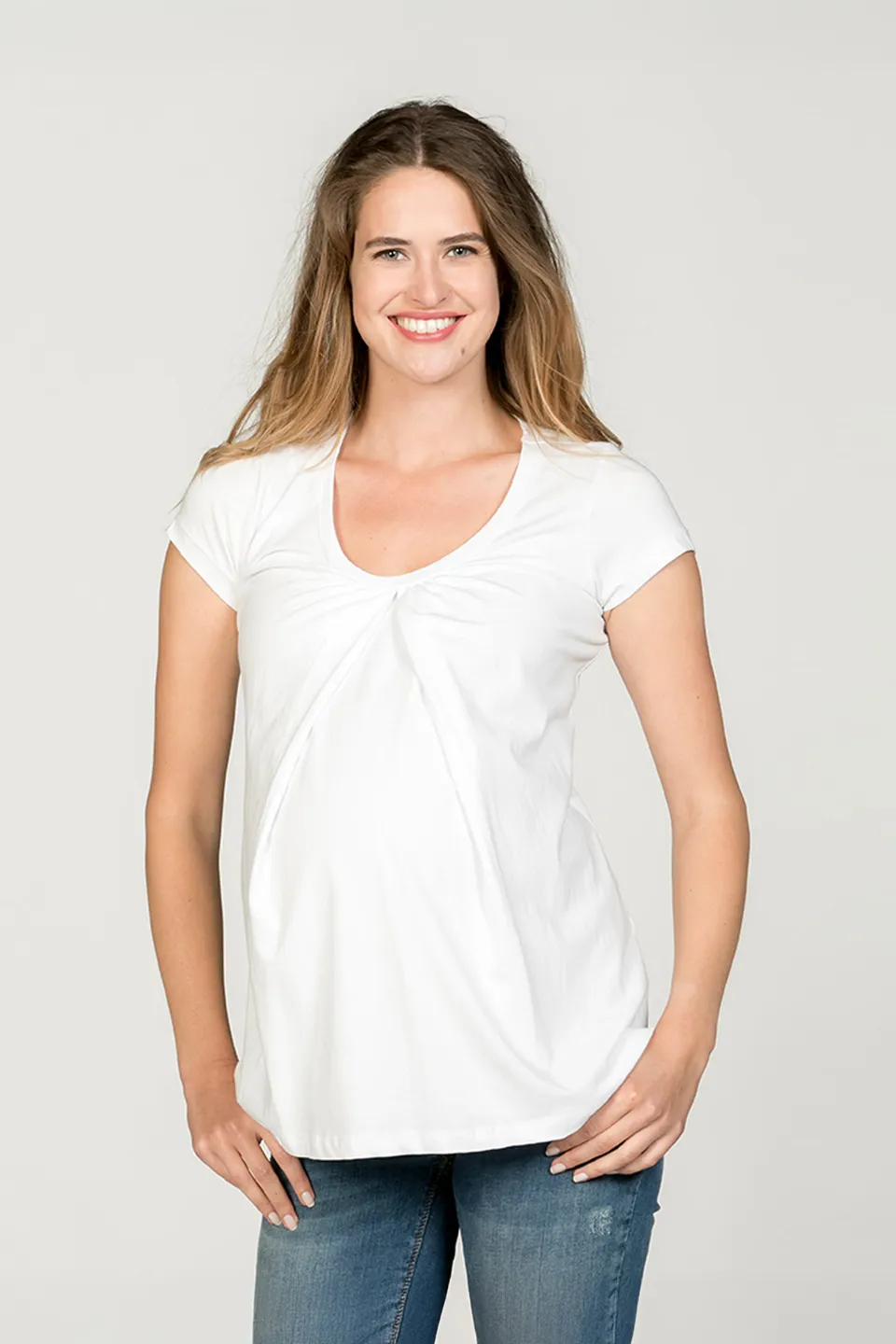 love2wait-shirt-sh-sl-nursing-organic-cotton-still-t-shirt-mit-rundhals-in-white image 1