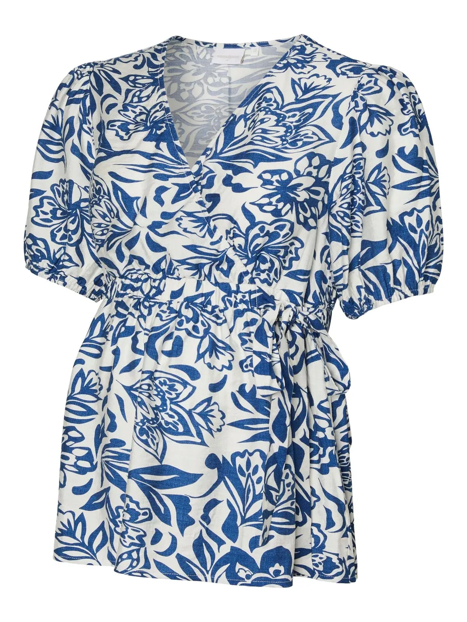 mamalicious-damen-stillbluse-mlpilar-normal-geschnittene-3-4-arm-bluse-mit-v-aus image 1
