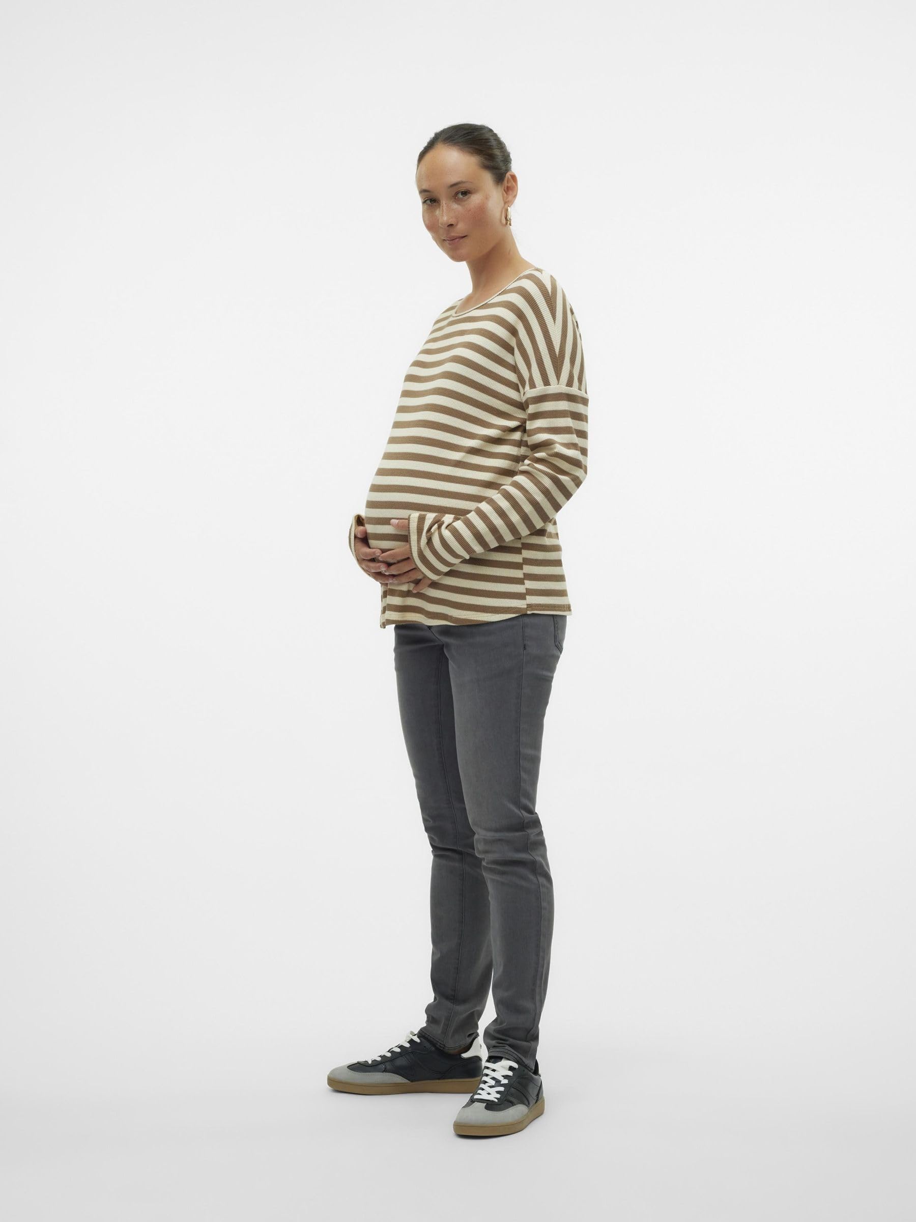 mamalicious-damen-hose-mllola-slim-grey-jeans-a-noos-stylische-umstandsjeans-in- image 5