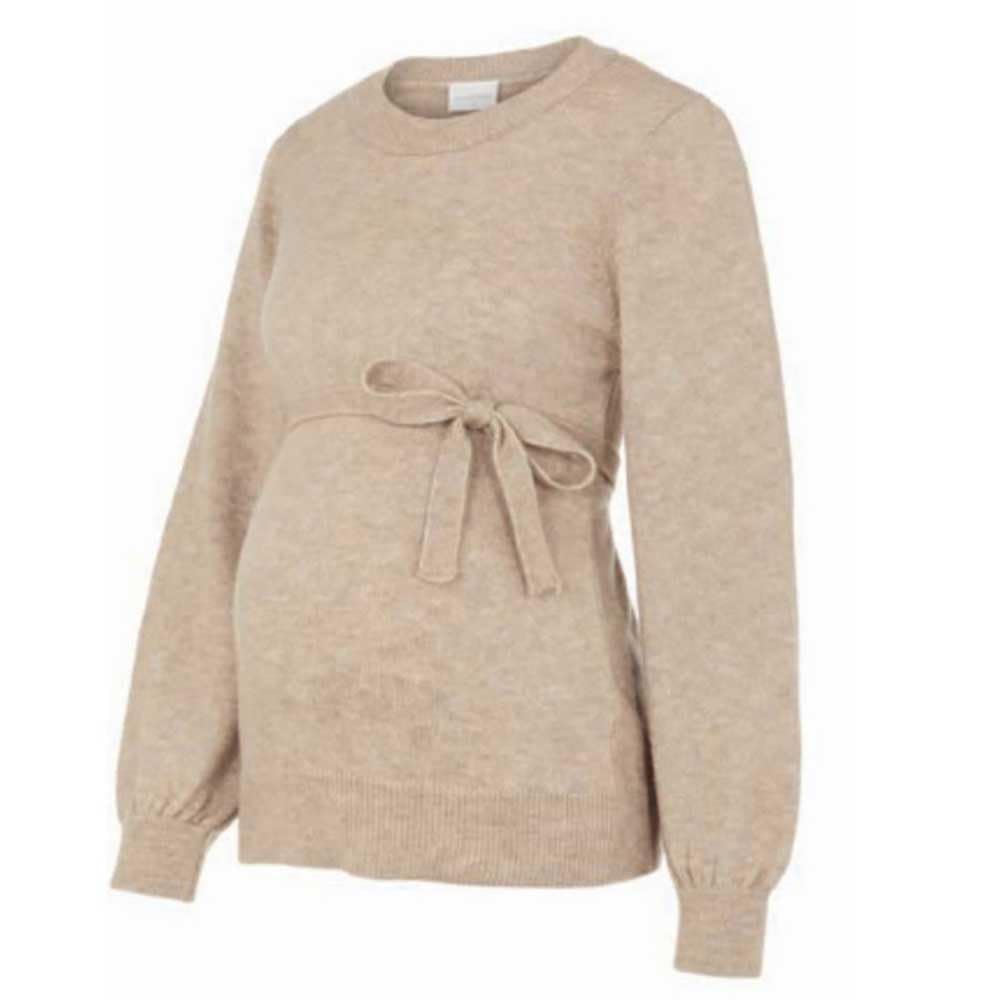 mamalicious-mlpilar-umstands-strickpullover-f-r-damen-gebundenes-detail-feinstri image 6