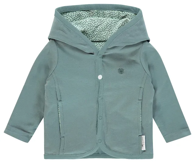 noppies-baby-strickjacke-haye-wendestrickjacke-aus-bio-baumwolle-mit-kapuze-und- image 1