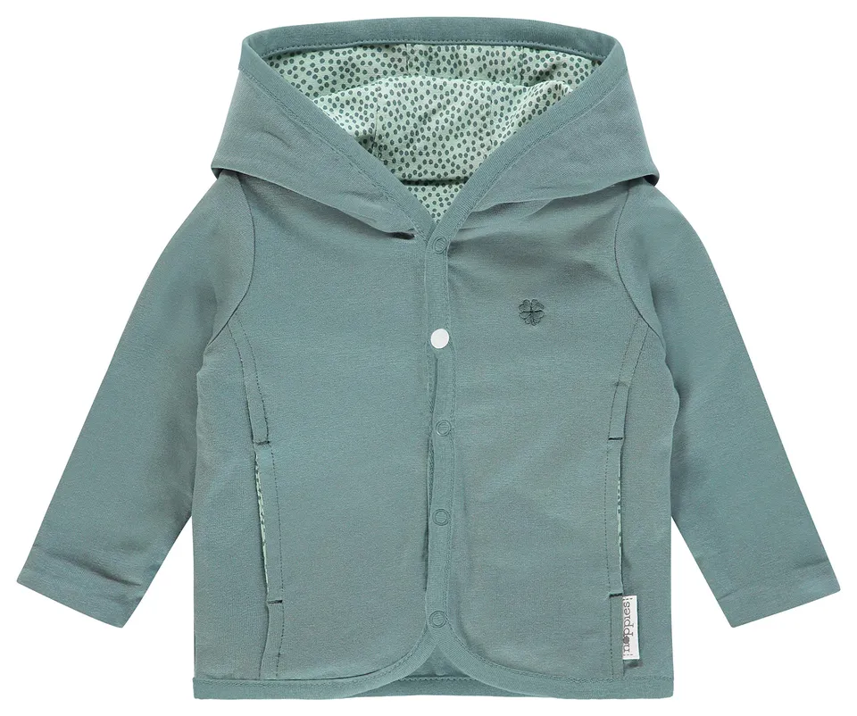 noppies-baby-strickjacke-haye-wendestrickjacke-aus-bio-baumwolle-mit-kapuze-und- image 1