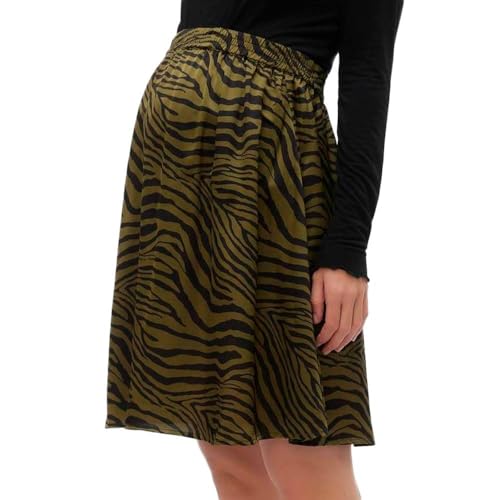 mamalicious-umstands-rock-ber-dem-knie-elastische-taille-allover-print image 4