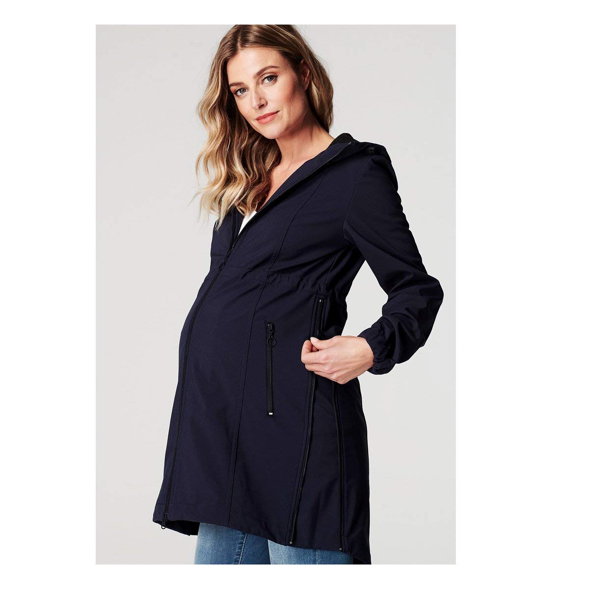 noppies-damen-jacket-rosann-umstandsjacke-blau-night-sky-p277 image 8