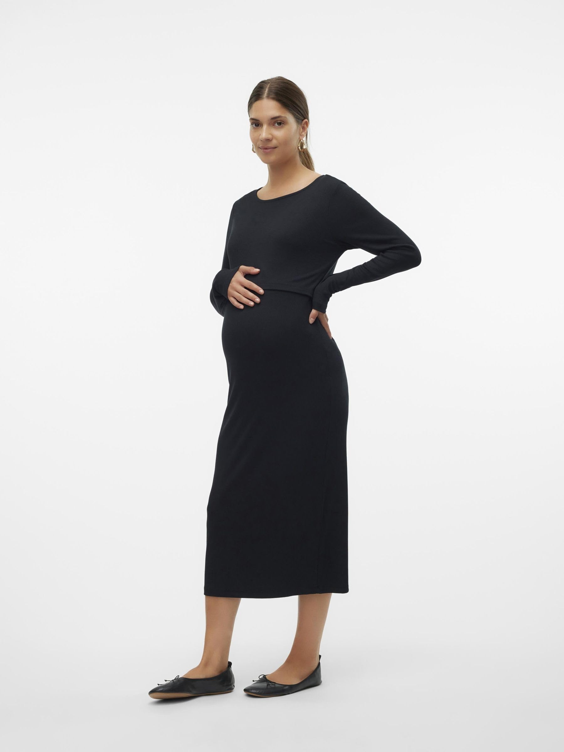 mamalicious-mlbrynna-umstandskleid-kn-chellang-stil-komfort image 6