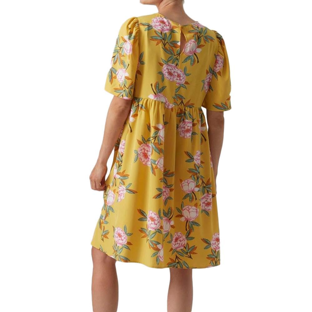 mamalicious-umstands-kleid-mlmacy-rundhals-kurzarm-knopfleiste-unter-dem-knie-ge image 2