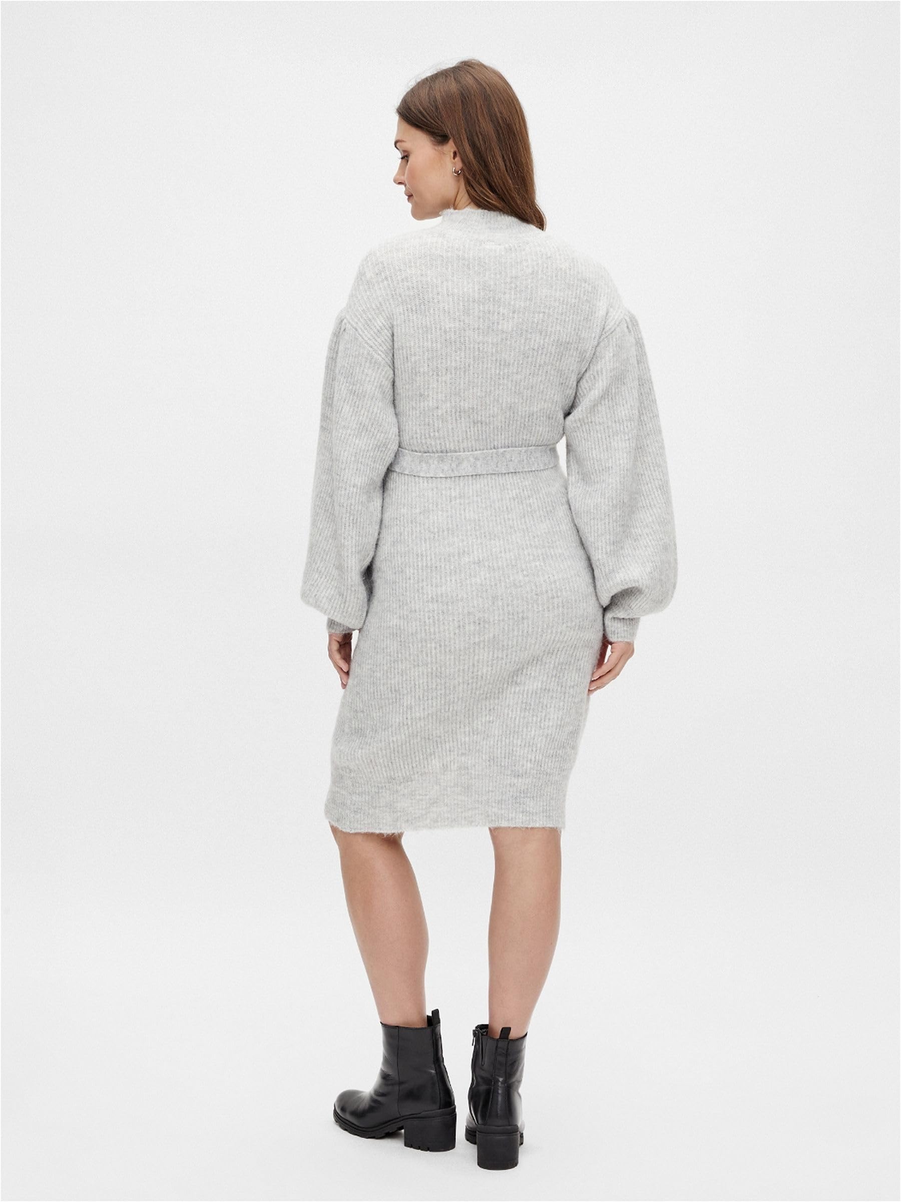 mamalicious-mllilli-l-s-knit-strickkleid-mit-ballon-rmeln-f-r-schwangere image 3