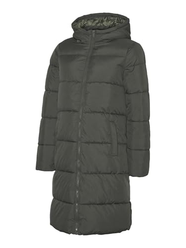 mamalicious-damen-jacke-mit-kapuze-und-elastischen-b-ndchen-knielang-rei-verschl image 8