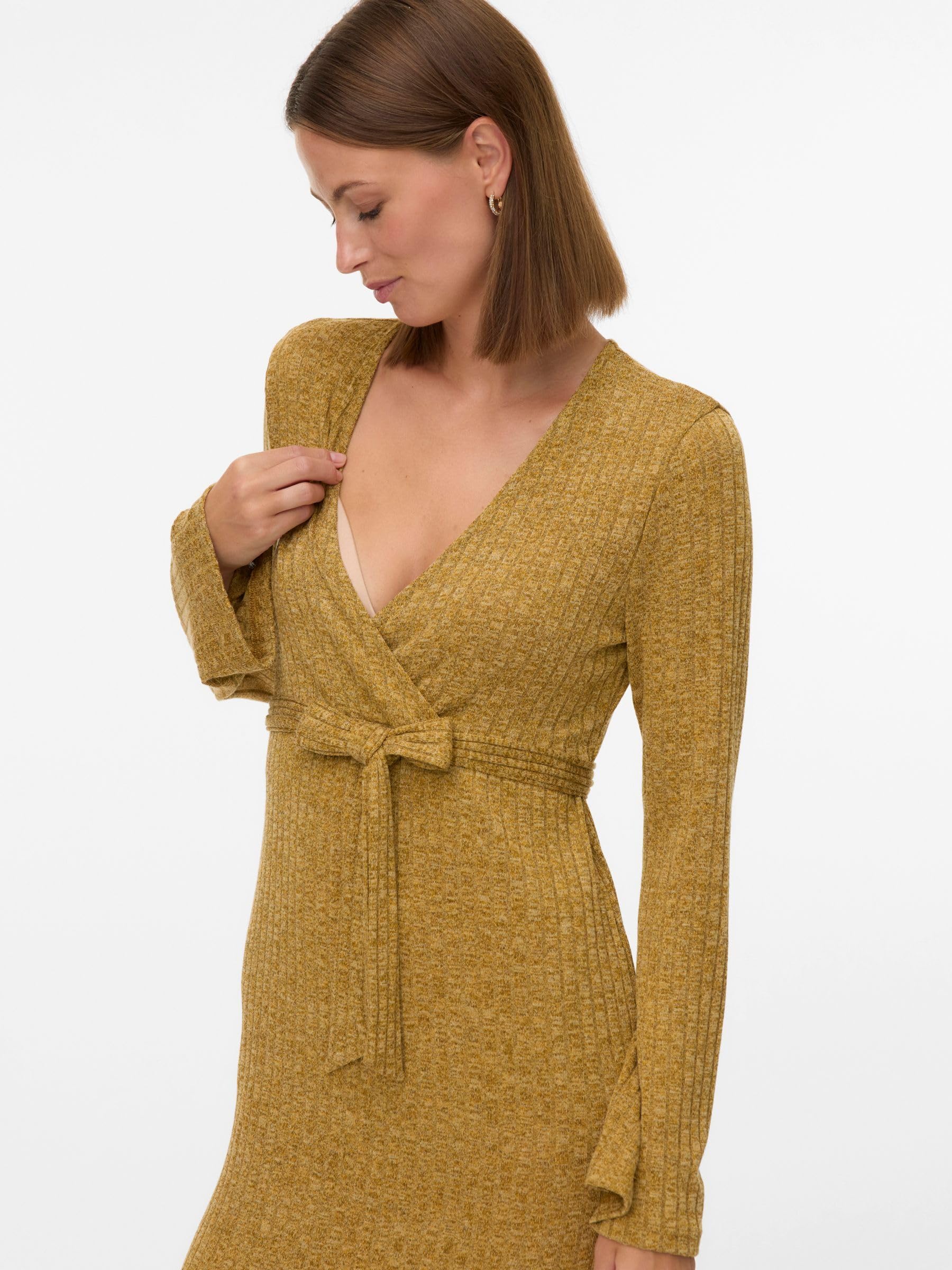 mamalicious-umstandskleid-mlzenia-normal-geschnitten-v-ausschnitt-midikleid-mit- image 6