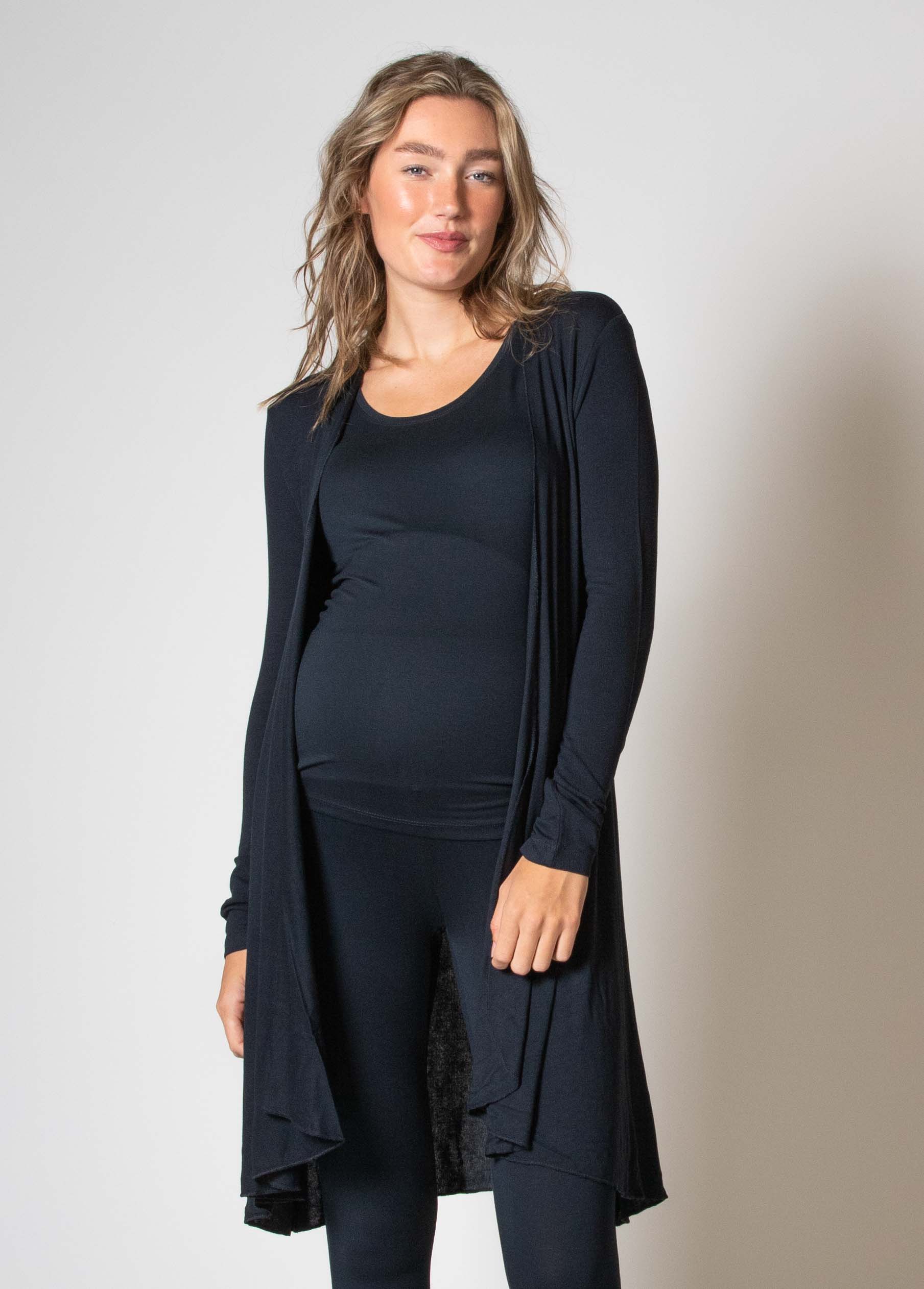 love2wait-cardigan-knielang-in-navy-modell-b999060-006 image 2