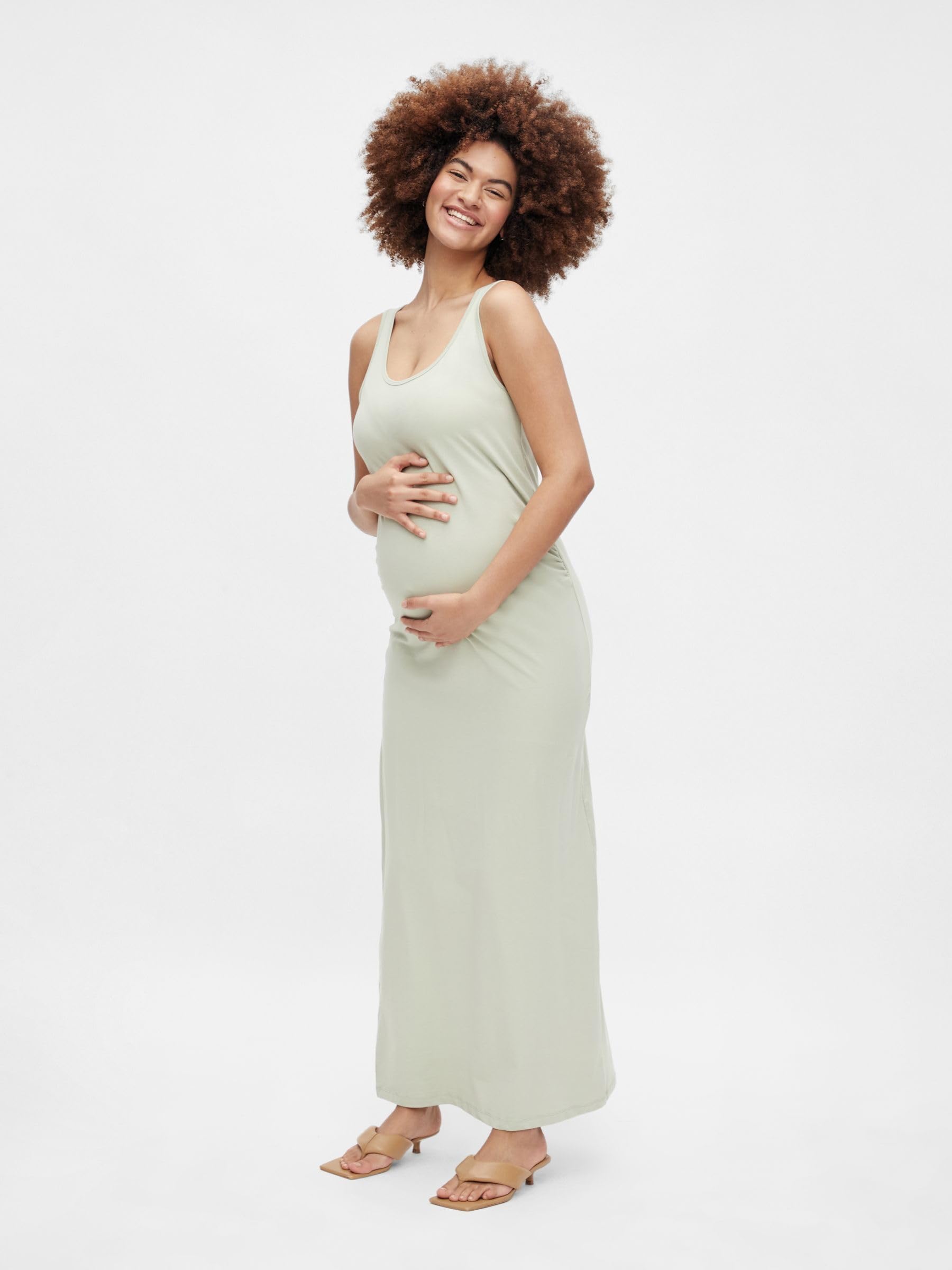 mamalicious-mlemma-s-l-maxi-dress-plain-a-schlichtes-k-rpernahes-umstands-maxikl image 4