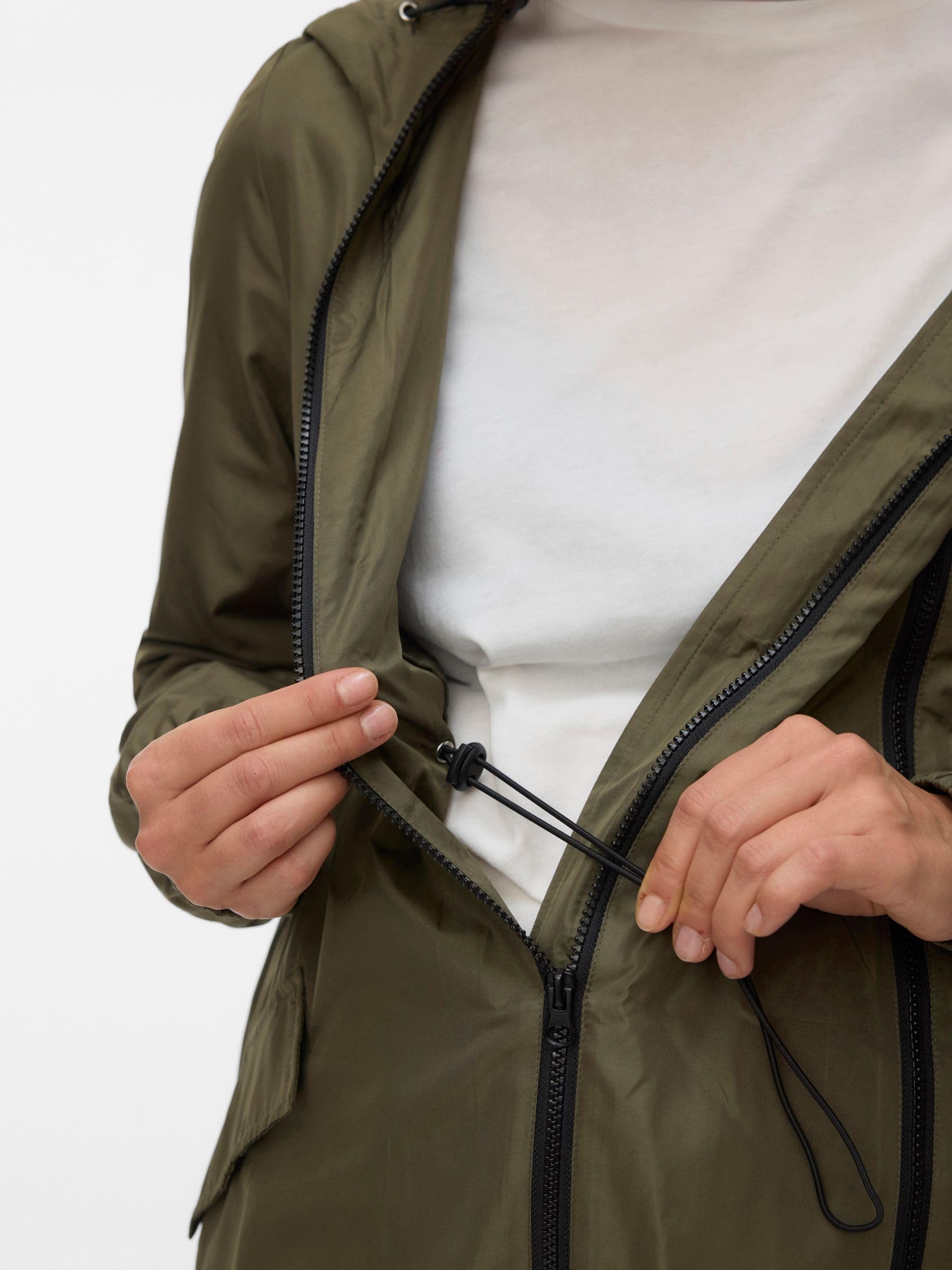 mamalicious-damen-jacke-mit-stehkragen-und-elastischen-b-ndchen-2-in-1-umstands- image 6