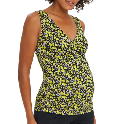 mamalicious-lamber-umstands-tanktop-schwarz-gelb-v-ausschnitt image 4