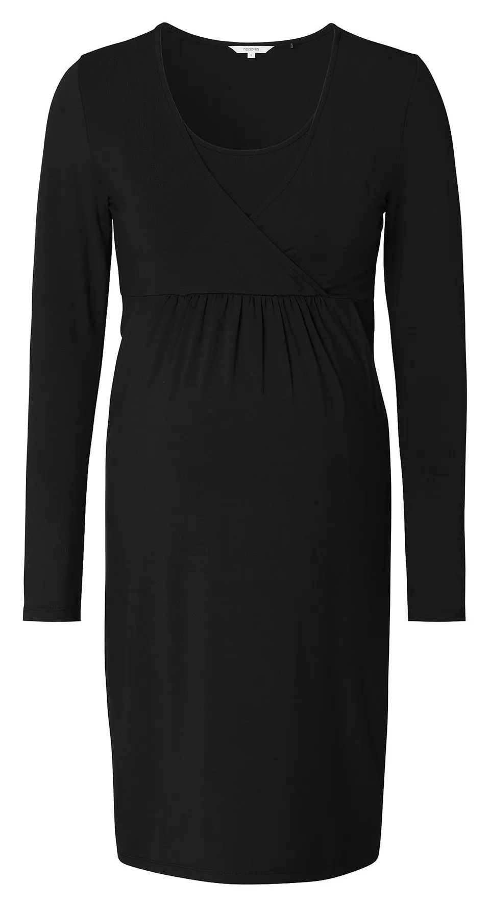 noppies-gaja-umstands-und-stillkleid-langarm-bi-stretch-mit-stillfunktion-tasche image 1