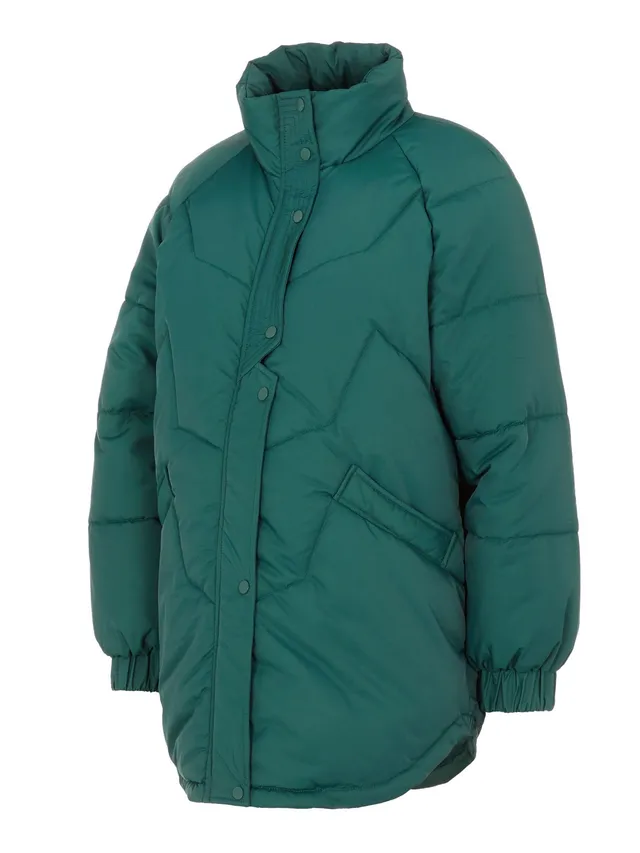 mamalicious-damen-umstandsjacke-mlerza-padded-a-mit-stehkragen-und-rei-verschlus image 1