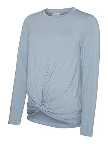 mamalicious-mlmacy-damen-umstandstop-mit-rundhals-und-knoten-detail image 2